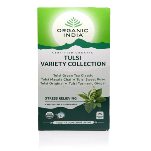 Organic India Tulsi True Variety Collection 25 Tbags