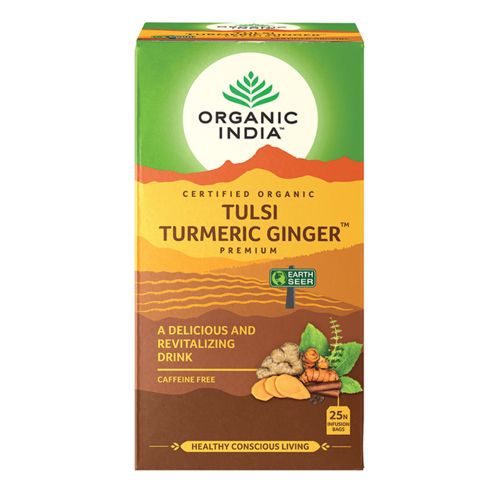 Organic India Tulsi Turmeric Ginger 25 Tbags