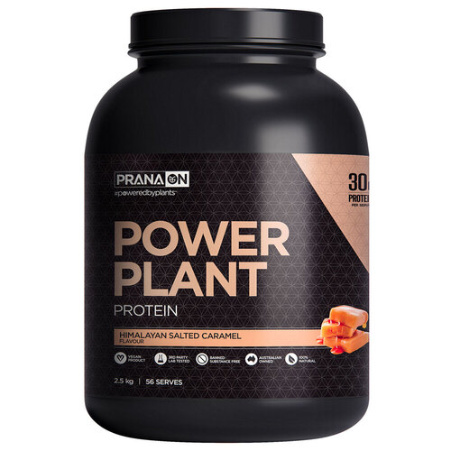 Prana Power Plant Protein Himalayan Salted Caramel 2.5kg