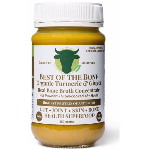 BOTB Bone Broth Conc w Org Turmeric Ginger Black Pepper 375g