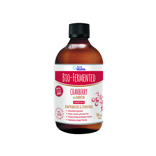 Blooms Bio-Fermented Cranberry with Dandelion 500ml