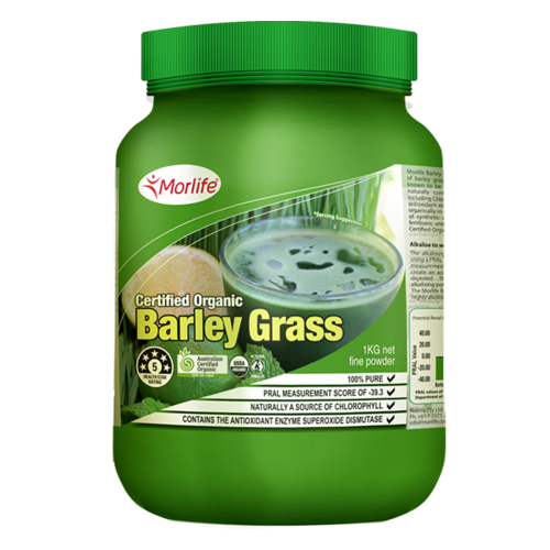 Morlife Barley Grass Org 1kg