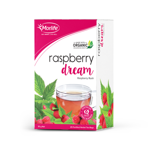 Morlife Herbal Teabag Raspberry Dream 25s