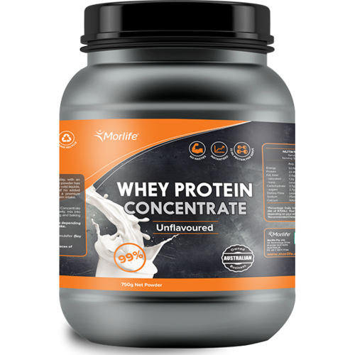 Morlife Whey Protein Concentrate 80% 750gm