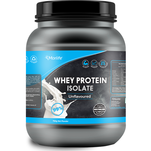 Morlife Whey Protein Isolate 100% 750gm