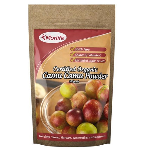 Morlife Camu Camu Fruit Org 100gm