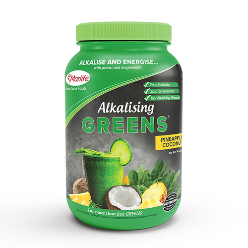 Morlife Alka Greens Pineapple Coconut 1kg