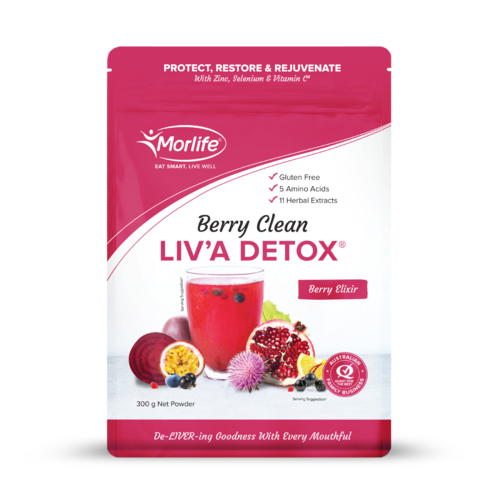 Morlife Berry Clean Liva Detox 300g