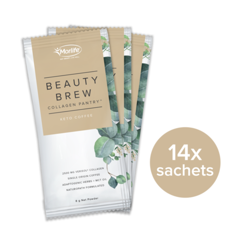 Morlife Beauty Brew Keto Coffee HP 14x8g sachets