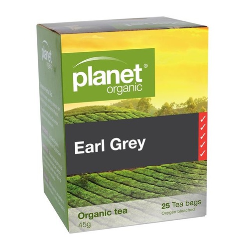 Planet Organic Org Tea Bags 25s Earl Grey