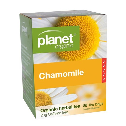 Planet Organic Org Tea Bags 25s Chamomile