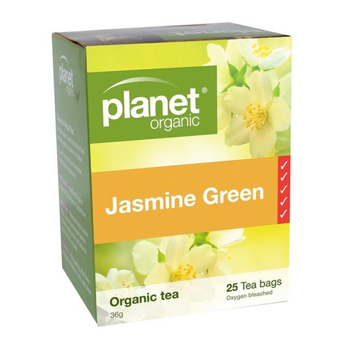 Planet Organic Org Tea Bags 25s Jasmine Green