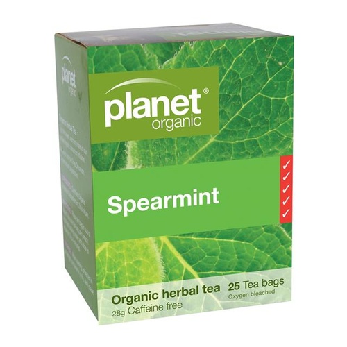 Planet Organic Org Tea Bags 25s Spearmint