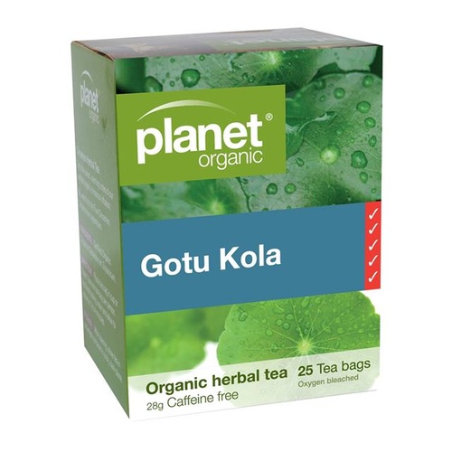 Planet Organic Gotu Kola Tea Bags 25s