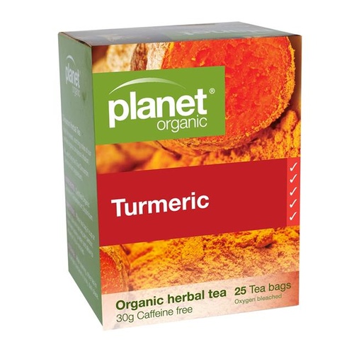 Planet Organic Turmeric 25 teabags