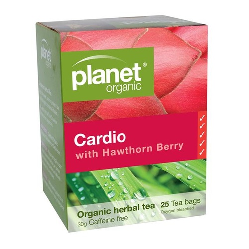 Planet Organic Org Herbal Tea 25s Cardio