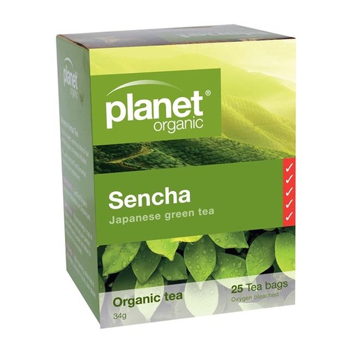 Planet Organic Org Herbal Tea 25s Sencha