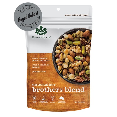 Brookfarm Brothers Blend Entertainer Mix 200gm