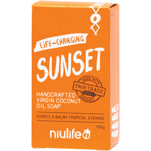 NIU Sunset Virgin Coconut Oil Soap 100g