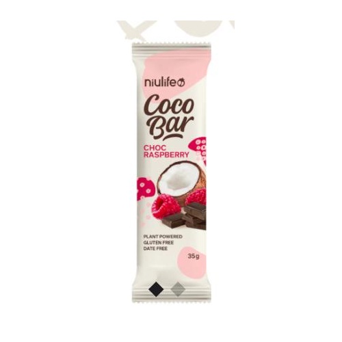 NIU Coco Bar Chocolate Raspberry 35g