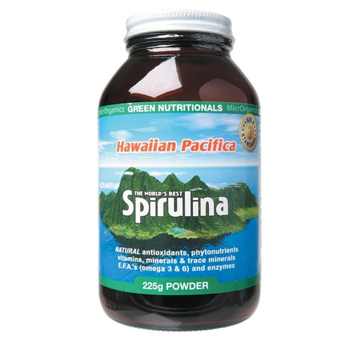 Green Nutritionals Hawaiian Pacifica Spirulina Pwd 225gm