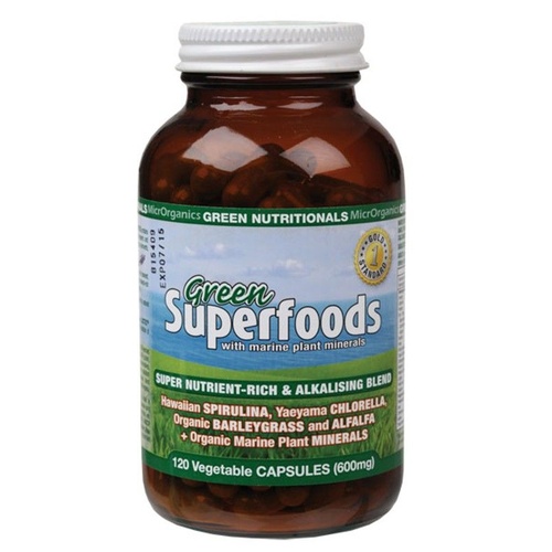 Green Nutritionals GreenSUPERFOODS 120 caps