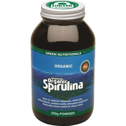 Green Nutritionals Mountain Org Spirulina 250gm