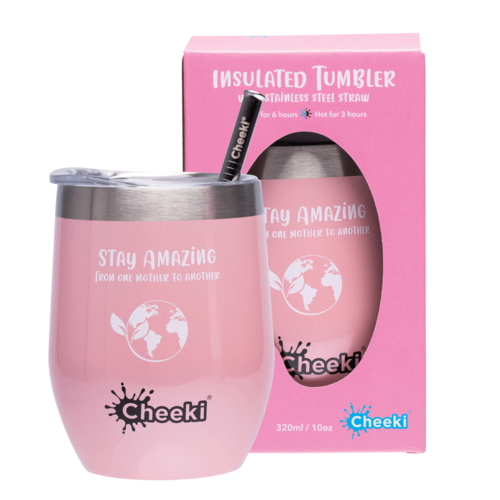 CHE Stay Amazing Mothers Tumbler with straw 320ml