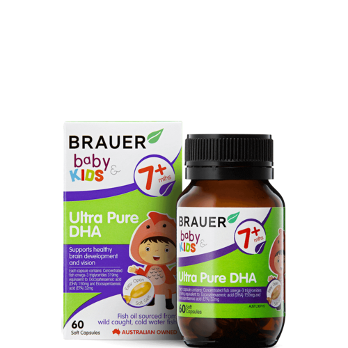 BNM Baby & Kids Ultra Pure DHA 60 Soft Gels