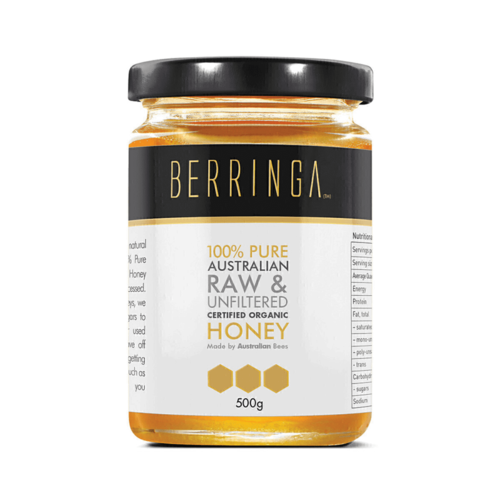 Berringa Raw & Unfiltered Eucalyptus Honey 500g