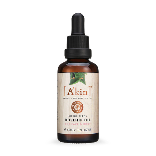 A'kin Weightless Rosehip Oil for Face and Body 45ml