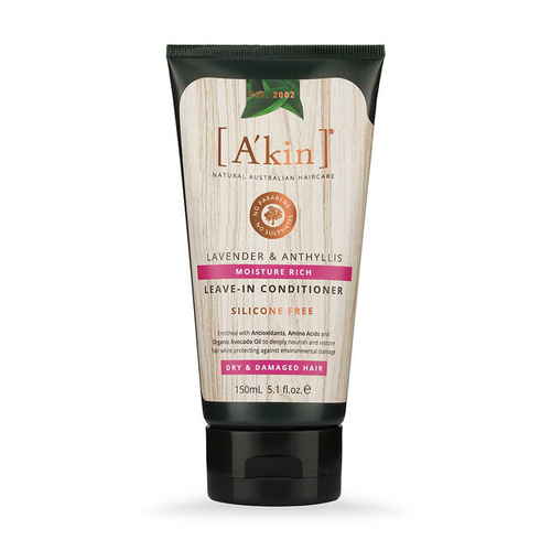 A'kin Conditioner Moisture Rich Leave In 150ml