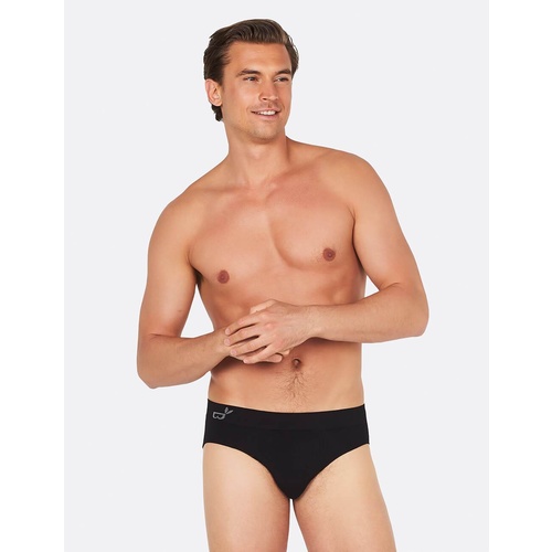 Boody Mens Briefs Black L