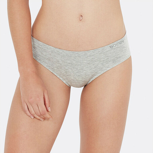 Boody Hipster Bikini Light Grey Marl M