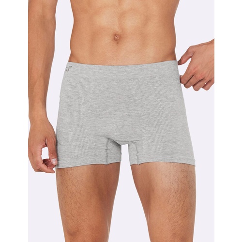 Boody Men's Original Boxers Light Grey Marl L