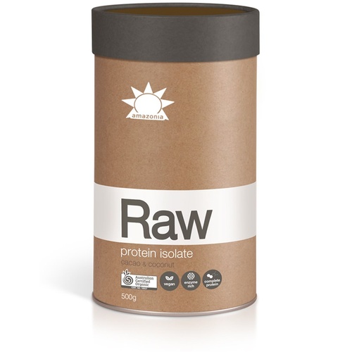 AMA RAW Protein Cocoa/Coconut Pea/Rice 500gm