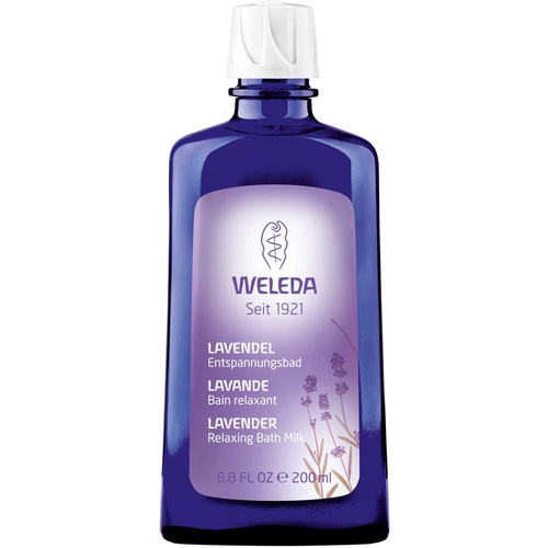 Weleda Lavender Relaxing Bath Milk 200ml