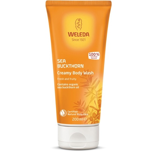 Weleda Sea Buckthorn Creamy Body Wash 200ml