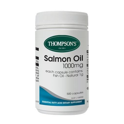 Thompson's Salmon Oil 1gm 500 caps