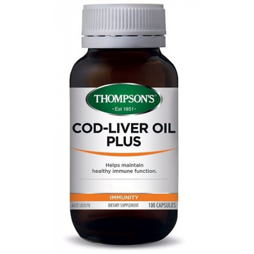 Thompson's Cod Liver Oil 100 caps