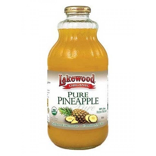 Lakewood Juice Org Pineapple 946ml