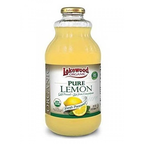 Lakewood Lemon Juice Organic 946ml