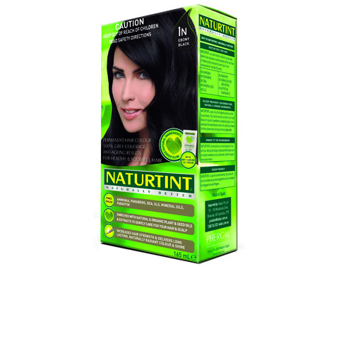 NaturTint Ebony Black 1N 155ml