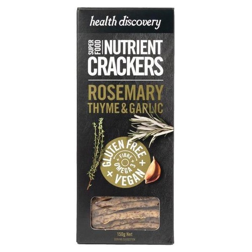 HD Crackers Rosemary Thyme 150g