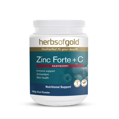 Herbs of Gold - Zinc Forte + C 100G