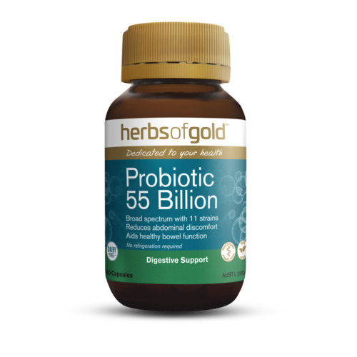 Herbs of Gold - Probiotic 55 Billion 60 Capsules