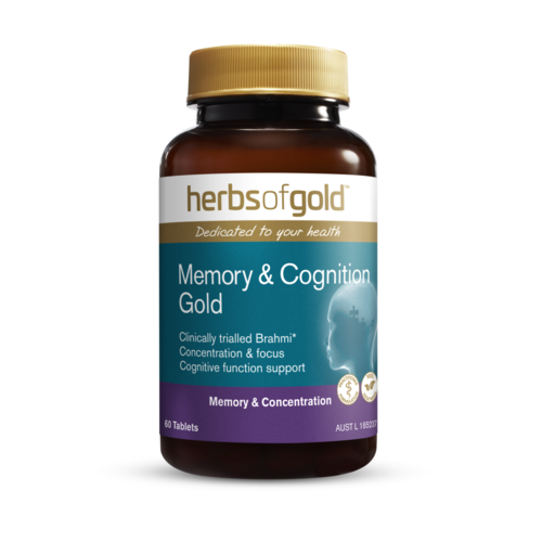 Herbs of Gold - Memory & Cognition Gold 60 Tablets