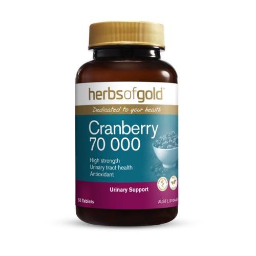 Herbs of Gold - Cranberry 70 000 50 Tablets