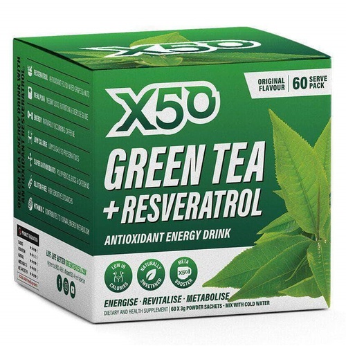 Green Tea X50 Original 60 Sachets