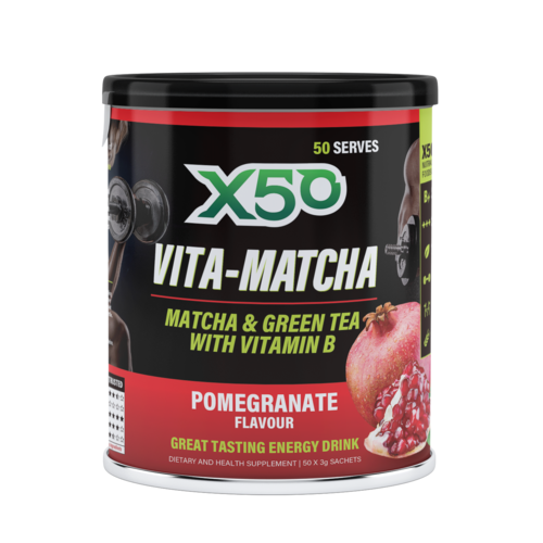 X50 Vita Matcha Pomegranate 50 Serve